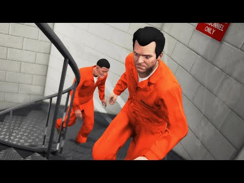 GTA 5 - PRISON BREAK  ESCAPE! (Part 2)