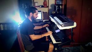 Download lagu Europe - The Final Countdown (Guitar solo on keyboard) mp3