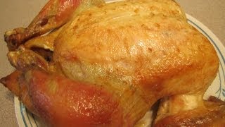 Brining and Roasting a Whole Chicken to Make Pulled Chicken