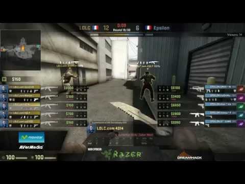 Epsilon vs LDLC on de_nuke @ Dreamhack Valencia 2014 Grand Finals (CS:GO EPS vs LDLC) Game 3
