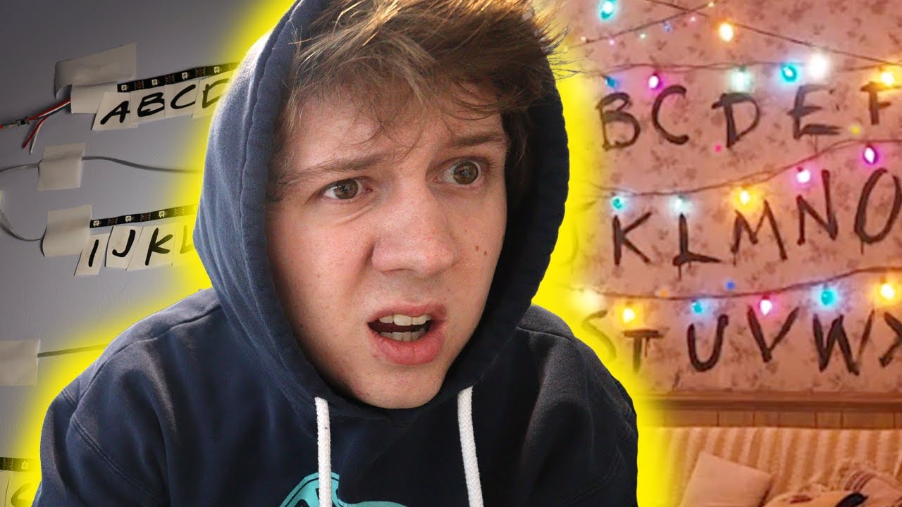 Building Stranger Things Lights (and connecting them to the internet)