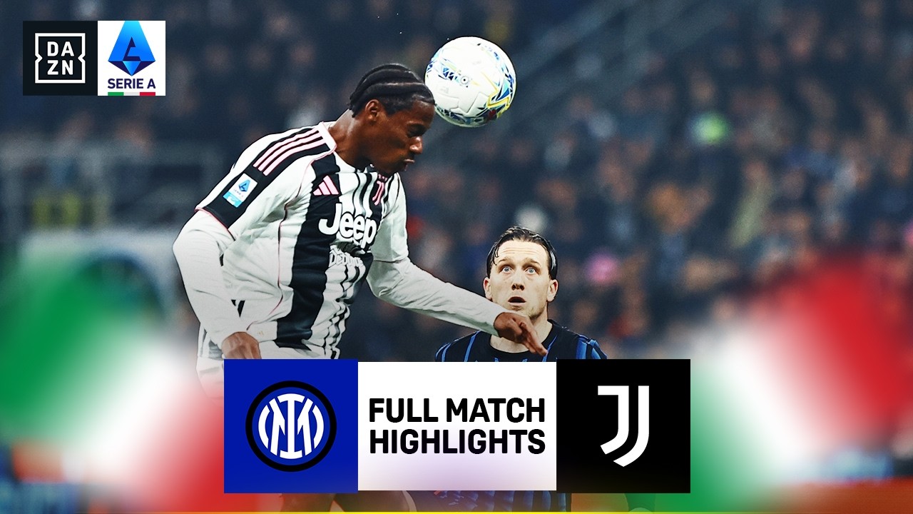Inter vs. Juventus | Lega Serie A Highlights | Matchweek 25 | 2025-2026