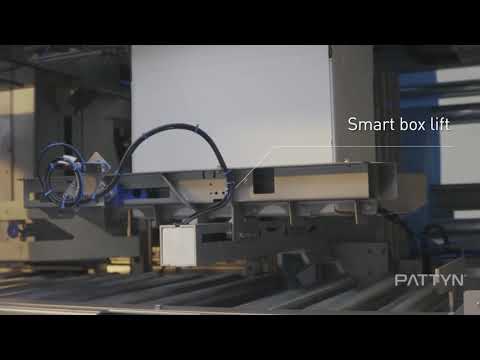 Echipament de format și introdus saci în cutii Flexim 31 - Pattyn Packaging Lines