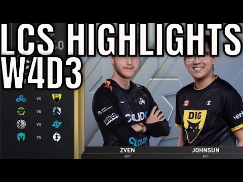 LCS Highlights ALL GAMES Week 4 Day 3 Summer 2020 League Championship Series