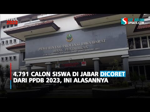 4.791 Calon Siswa di Jabar Dicoret dari PPDB 2023, Ini Alasannya