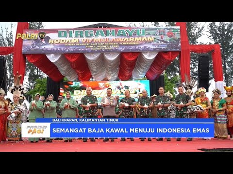 KAPOLDA KALTIM HADIRI SYUKURAN HUT KE-67 KODAM MULAWARMAN