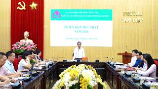 Phiên họp thứ nhất Ban đại diện Hội đồng quản trị Ngân hàng Chính sách xã hội phường Tam Điệp