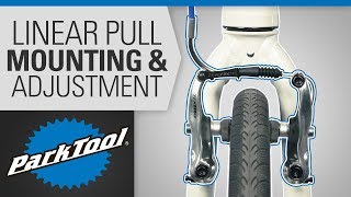 Brake Caliper Mounting &amp; Adjustment - Linear Pull &amp; V Brake