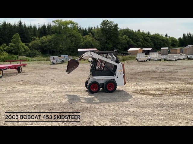 2003 BOBCAT 453 Skidsteer  GONE TO 6&6 AUCTION in Heavy Equipment in Barrie
