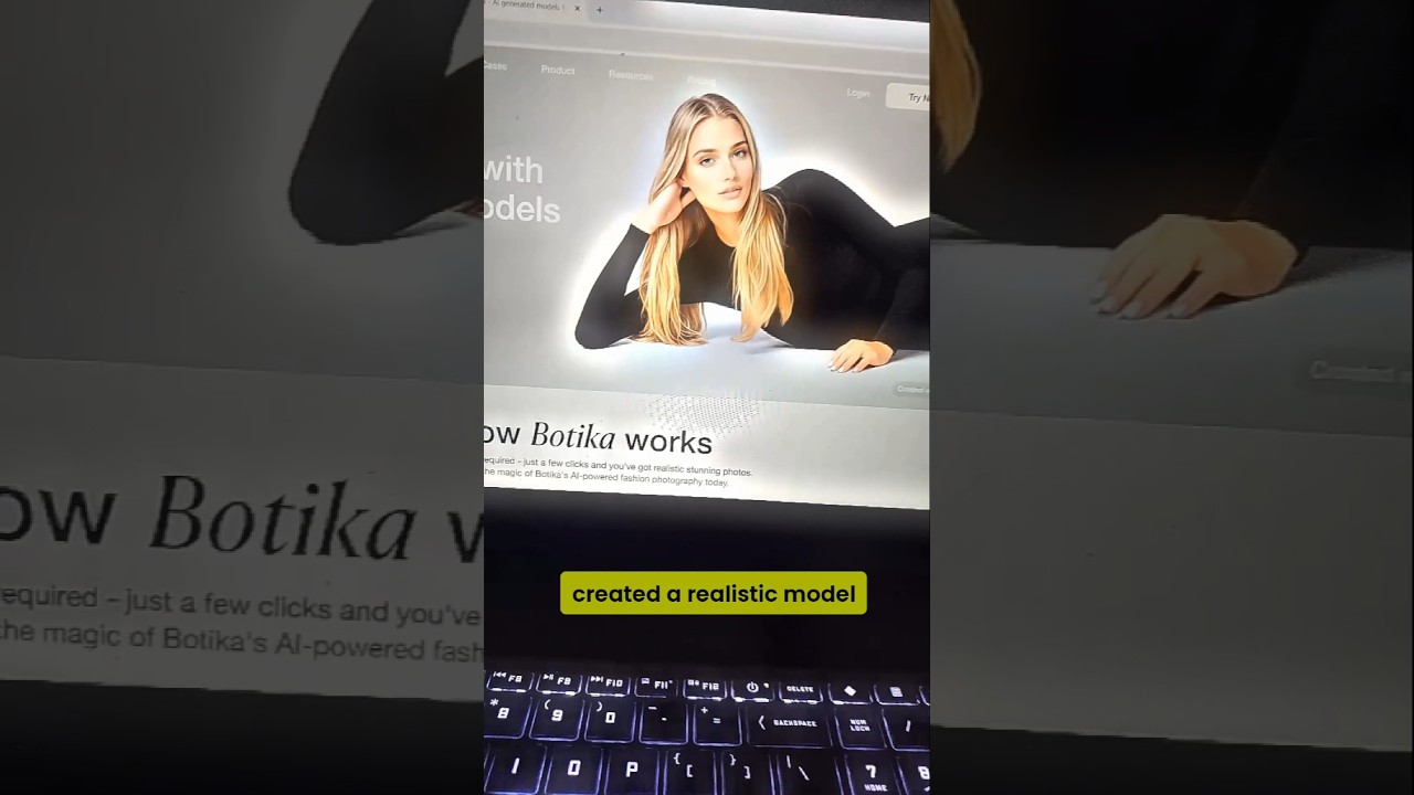 Botika AI: Create a Realistic AI Model for Branding  #ai #aitools #branding