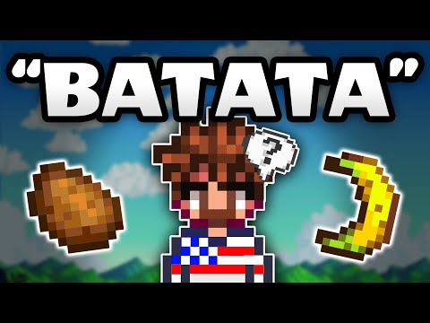 I made this Youtuber play Stardew in Portuguese... it was HILARIOUS. | ft. @SeanieDew