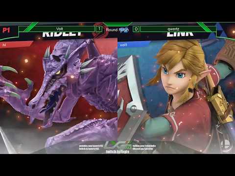 qwertz143 (Ridley) vs Volt (Roy/Link) - Smash Ultimate @ LXG 3