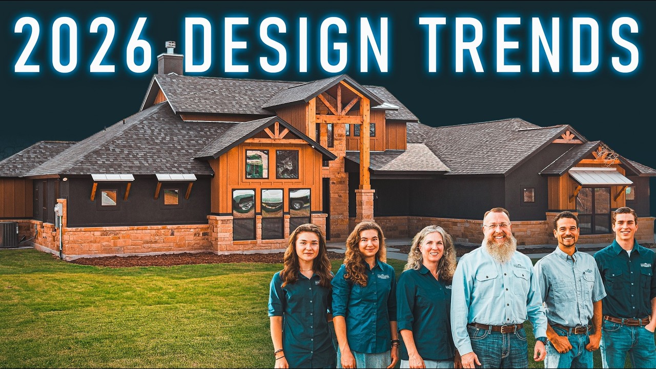 Custom Home Design Trends We're Building in 2026