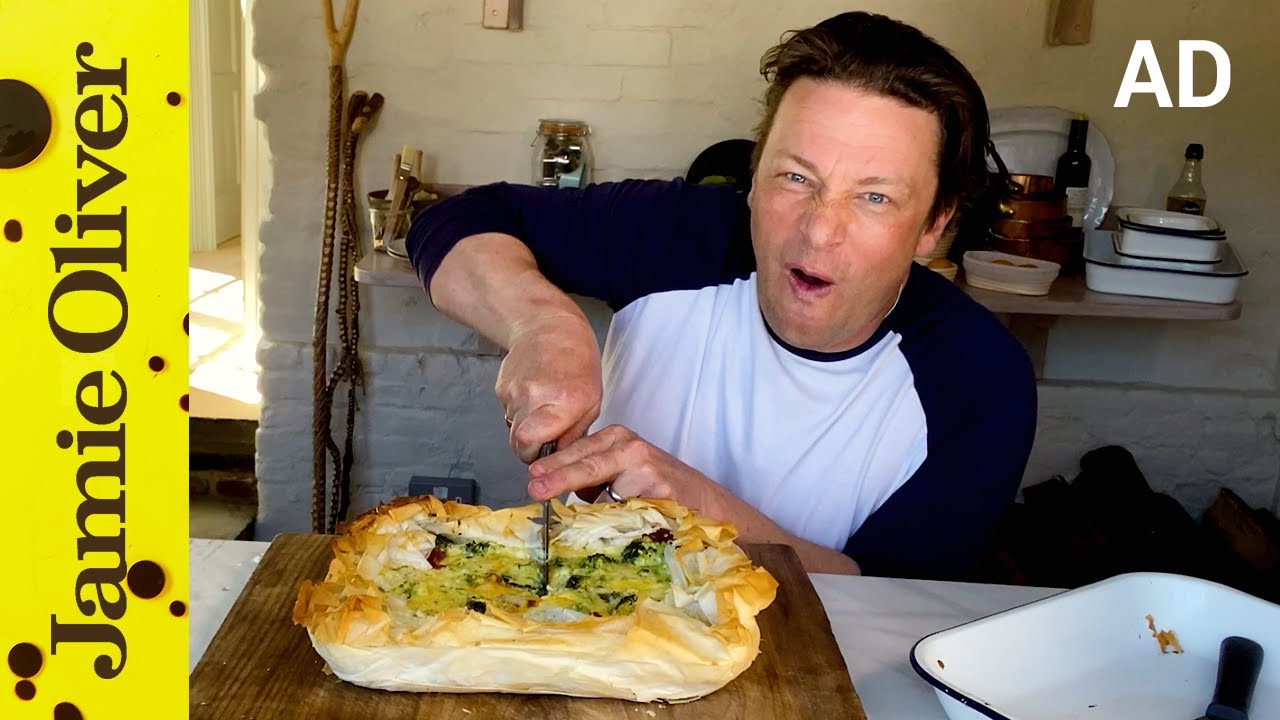 Speedy quiche: Jamie Oliver & Tesco