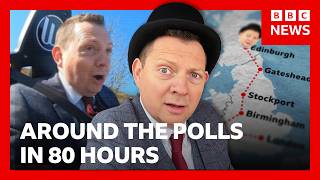 Around the polls in 80 hours: Inside Britain’s election battlegrounds | BBC News