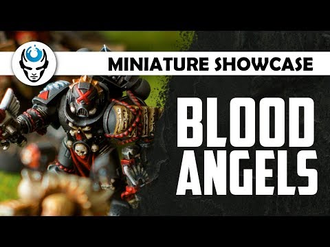 GIGANTIC BLOOD ANGELS ARMY - PART TWO - INFANTRY - LVL 3/5/6 MINIATURE SHOWCASE 4K