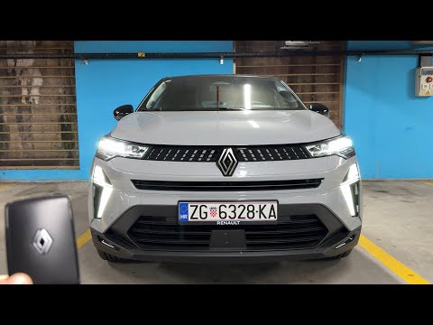 RENAULT CAPTUR 2025 FACELIFT - WELCOME animation LED lights, DIGITAL COCKPIT & ambient lights