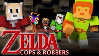 Minecraft Mini-Game: COPS N ROBBERS! (LEGEND OF ZELDA!)