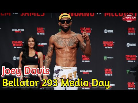 Joey Davis Media Day | Bellator 293