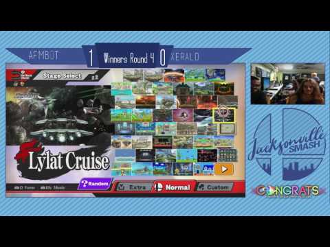 Jax Smash Weekly 5/18/17 - Afmbot(Little Mac) Vs Xerald(Cpt. Falcon) - Wii U Winners Quarters