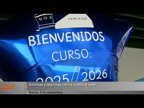 Nervios, emoción y lágrimas en la vuelta a clase