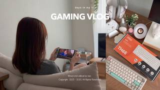 Gaming vlog |連勤中も積みゲー消化💪🏻ゲーム好き社会人の3日間👩🏻‍💻| 新キーボードレビュー,逆転裁判,原神,鳴潮,パラノマサイト