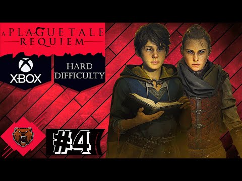 A PLAGUE TALE REQUIEM XBOX Walkthrough Gameplay Part 4 | HARD | 4K | Full Game | Dauntless Dyutams