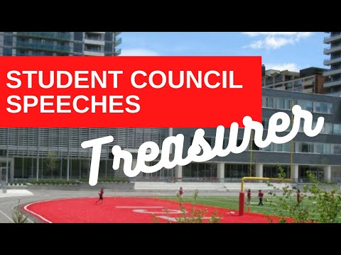 Madison McBride - Treasurer Speech