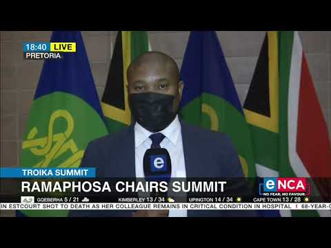 Ramaphosa chairs Troika Summit