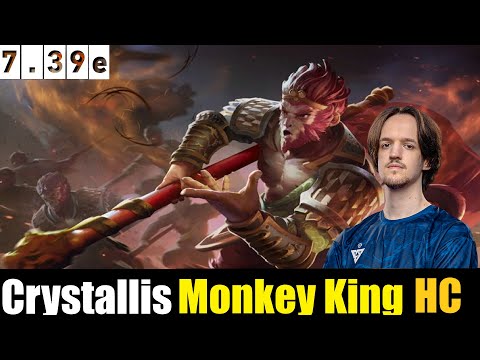 🤯Crystallis [Monkey King] HC 7.39e- DOTA 2 HIGHEST MMR #dota2    #dota2gameplay