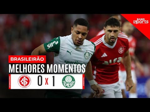 PALMEIRAS VENCE E QUEBRA INVENCIBILIDADE DO INTER - INTERNACIONAL 0X1 PALMEIRAS | MELHORES MOMENTOS