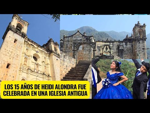 Los quince años de Heidi Alondra fueron celebrados en la antigua iglesia de San Juan Comaltepec 2024