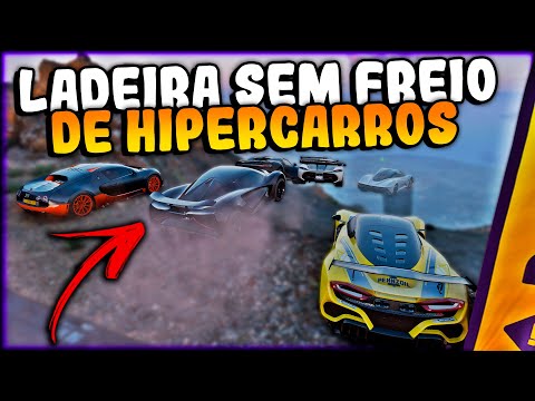 FORZA HORIZON 5 - LADEIRA SEM FREIO DE HIPERCARROS