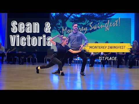 Monterey Swingfest 2019 Champions JnJ -  Sean McKeever and Victoria Henk 1st Place