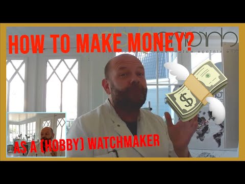 How to make money as a (hobby) watchmaker