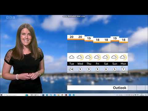 [HD] Alex Osbourne BBC One Spotlight weather September 12th 2022 - 60 fps