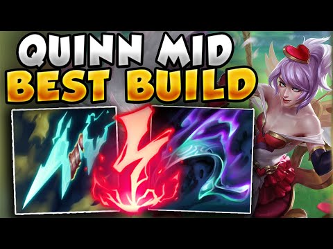 BEST BUILD FOR QUINN MID TO CARRY *ANY* SOLO QUEUE GAME! (ONE SHOTS) -League of Legends