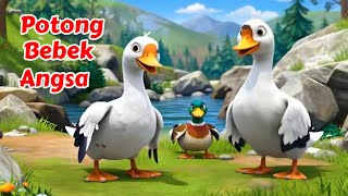 Download lagu Potong Bebek Angsa 🪿 Bebek Berenang Lucu ~ Lagu Anak Indonesia Populer mp3