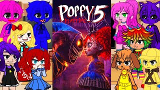 Poppy Playtime react To Chapter 5 ||• Poppy playtime react to Poppy playtime chapter 5  •PART 3•