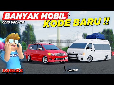 BANYAK KODE REDEEM BARU DAN BERBURU MOBIL LIMITED DI CDID UPDATE TERBARU - Roblox Indonesia
