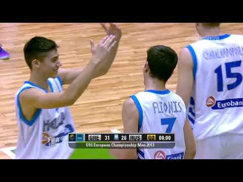 U16M 2013 Greece-Russia Highlights