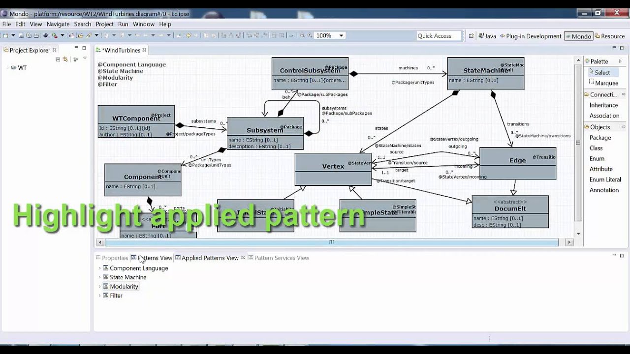 4. DSL-tao. Visualization mechanisms