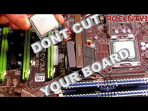 771 XEON mod to LGA775  RETRO GAMING PC BUILD