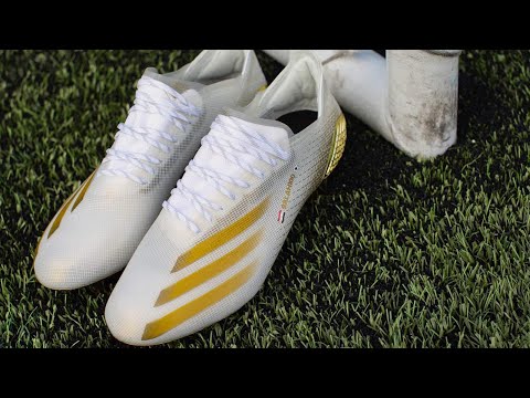 Adidas X Ghosted 'White / Gold' MOHAMAD SALAH boot leaked