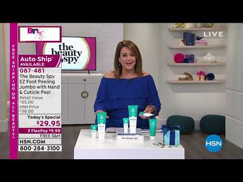 The Beauty Spy EZ Foot Peeling Jumbo with Hand   Cuticle...