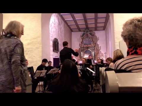 Asker og Bærum trekkspilliorkester fremfører Seterslått