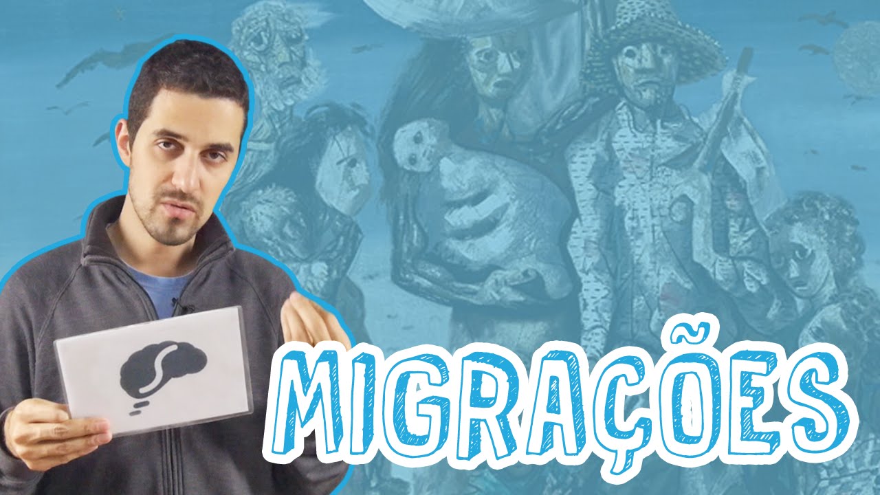 Aula Geografia - Migrações - Tipos de Migrações para o Enem e Vestibulares - STOODI