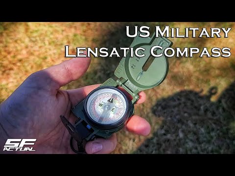 US Military Basic Land Navigation (Part 1.1) - Lensatic Compass (How to Use)