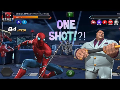 Act 6.2.4 boss KingPin one shot!? Almost : Marvel contest of champions