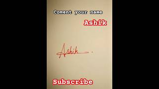 Download lagu #how #to #simple #signature #ashik #shorts #video #new #art mp3